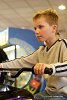 сегодня Никита попросился пойти в Chuck E. Cheese's - · это такое заведение с детскими играми и пиццой.