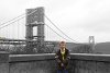 George Washington Bridge - мост им. Джорджа Вашингтона. · Мы в Нью Йорке, на той стороне Нью Джерси.