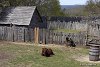 Хотя в Плимуте ничего от первоначального поселения не осталось, здесь все воспроизведено так, как это выглядело при пилигримах: